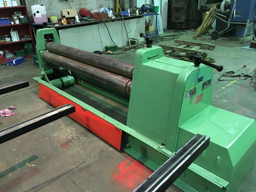 A J Morgan 2m Powered Pyramid Bending Rolls, photo 4