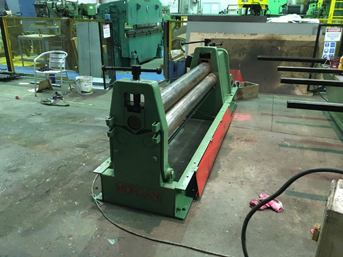 A J Morgan 2m Powered Pyramid Bending Rolls, photo 5
