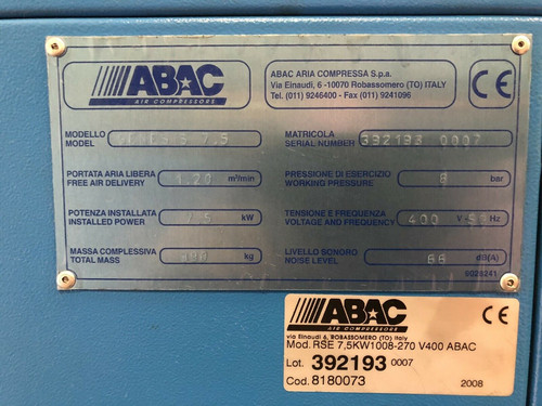 ABAC Genesis Compressor, photo 2