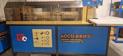 Accu Bend 410 Computerised Channel Letter Bending Machine, photo 5