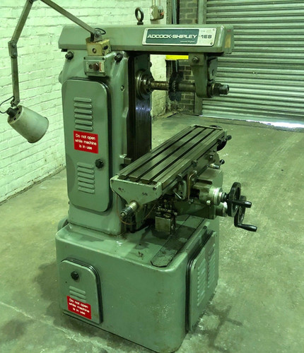 Adcock & Shipley 1ES Horizontal Milling Machine, photo 1
