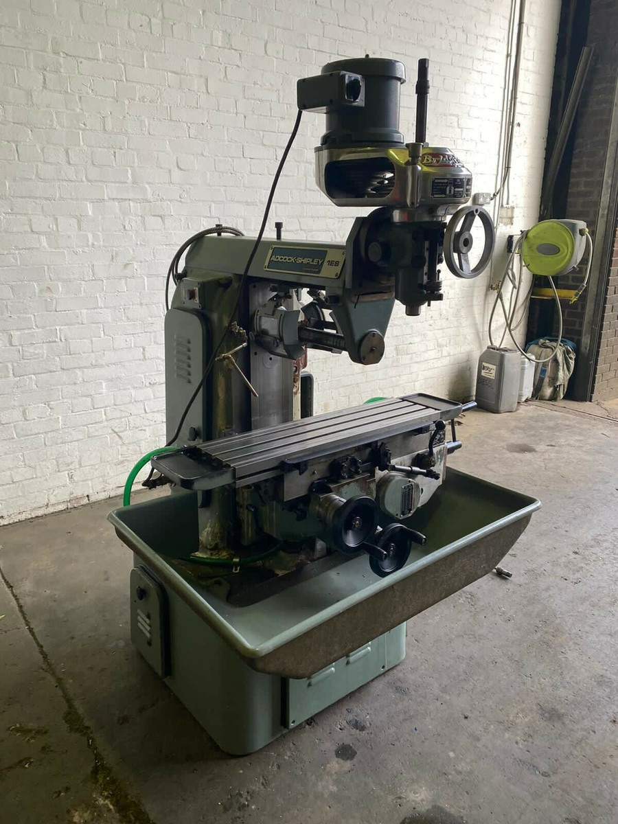 Adcock & Shipley 1ESJ Vertical & Horizontal Milling Machine