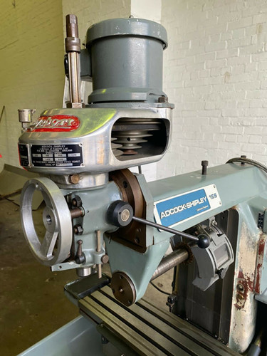 Adcock & Shipley 1ESJ Vertical & Horizontal Milling Machine, photo 7