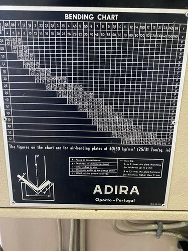 ADIRA (Portugal) QIH6330 Hydraulic Press Brake, photo 5
