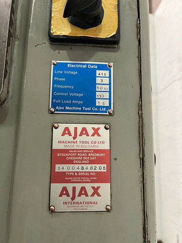 Ajax AJ40 Pillar Drill, photo 4