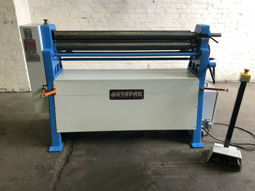 Akyapak Powered Pyramid Bending Slip Rolls, photo 1