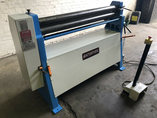 Akyapak Powered Pyramid Bending Slip Rolls, photo 4