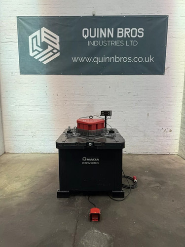 Amada CSW250 Double Sided Hydraulic Corner Notcher