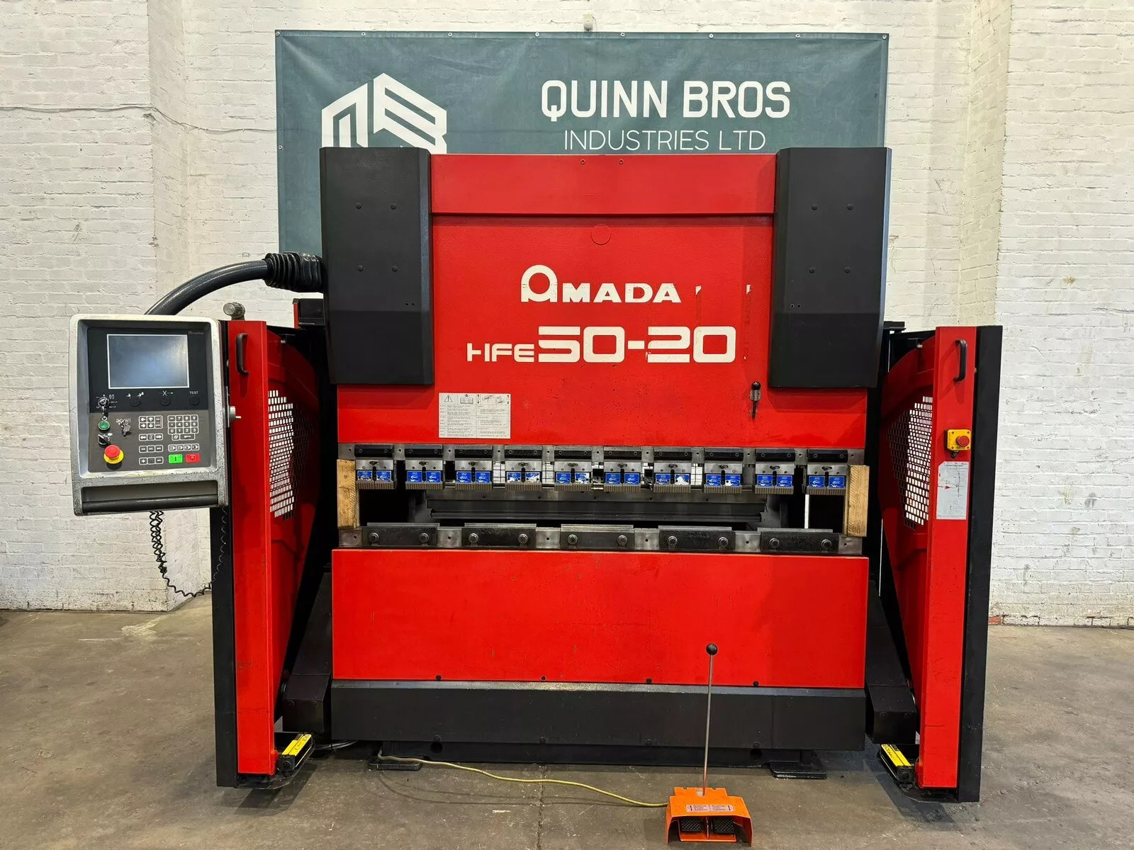 Amada HFE 50 20 8 Axis Cnc Press Brake