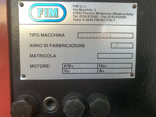 Amada Promecam (FIM) model VERSA 206 Hydraulic Corner Notcher, photo 6