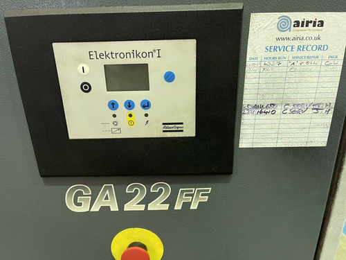 Atlas Copco GA22 FF Rotary Screw Air Compressor, photo 3