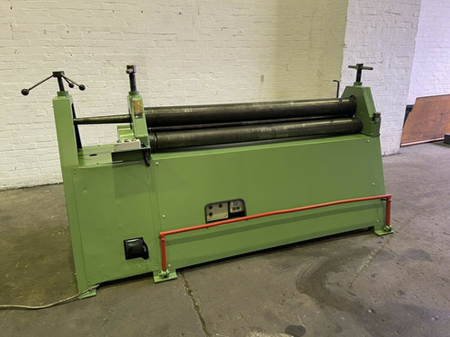 Barnes 6ft Powered Pyramid Bending Slip Rolls, photo 1