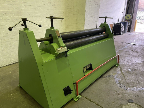Barnes 6ft Powered Pyramid Bending Slip Rolls, photo 3