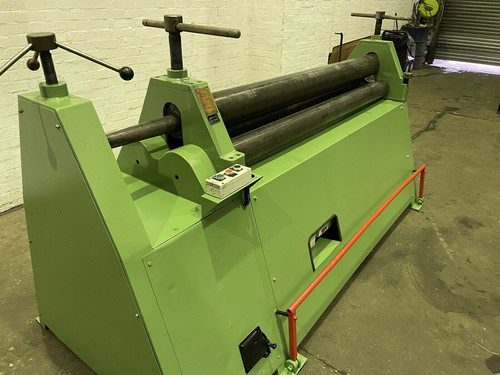 Barnes 6ft Powered Pyramid Bending Slip Rolls, photo 6