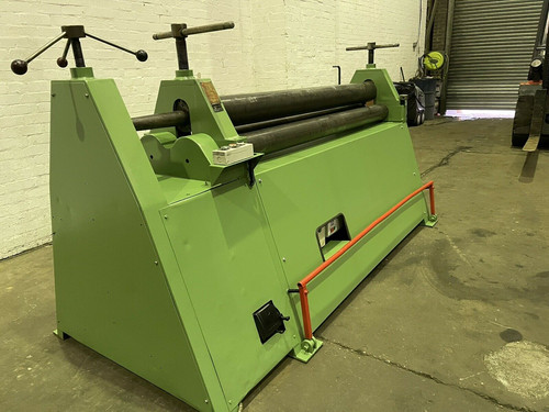 Barnes 6ft Powered Pyramid Bending Slip Rolls, photo 8