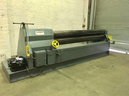 Barnes Powered Pyramid Bending Rolls, photo 1