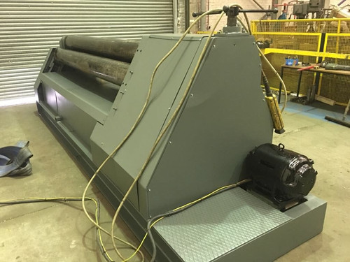 Barnes Powered Pyramid Bending Rolls, photo 8