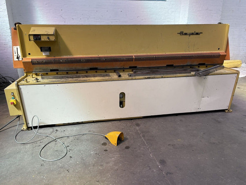 Beyeller (Edwards Pearson) Model G.E. 3m Hydraulic Sheet Metal Guillotine, photo 3