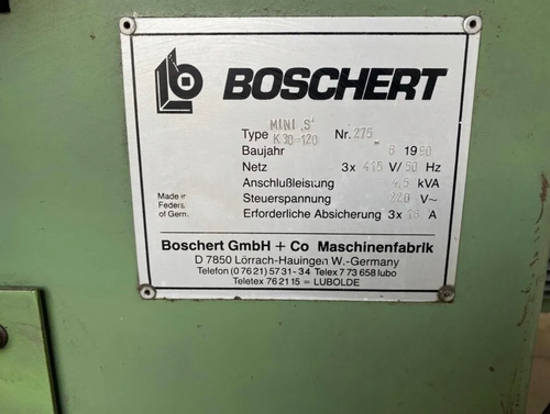 Boschert (Germany) Variable Angle Corner Notcher, photo 4