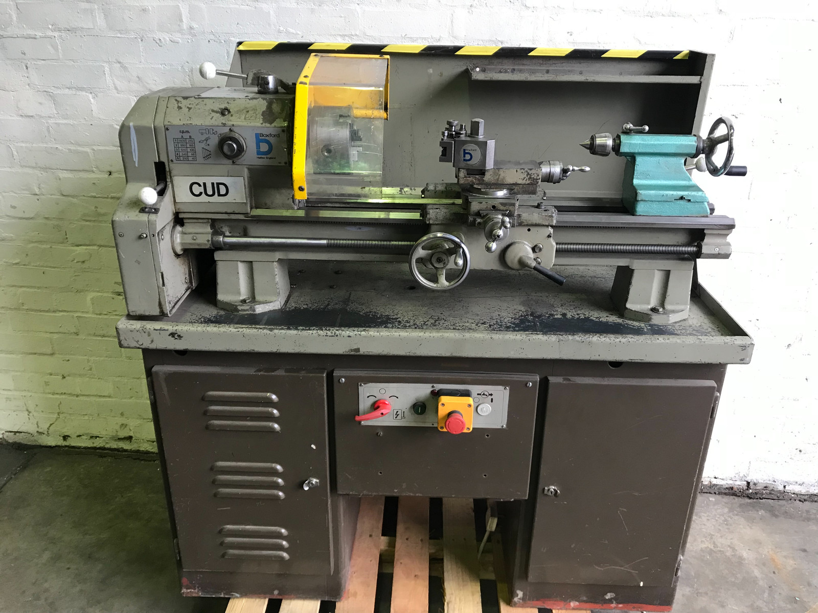 Boxford CUD Centre Lathe (Single Phase 240v)