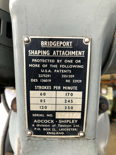 Bridgeport Series 1 2HP Variable Speed Vertical Milling Machine, photo 4