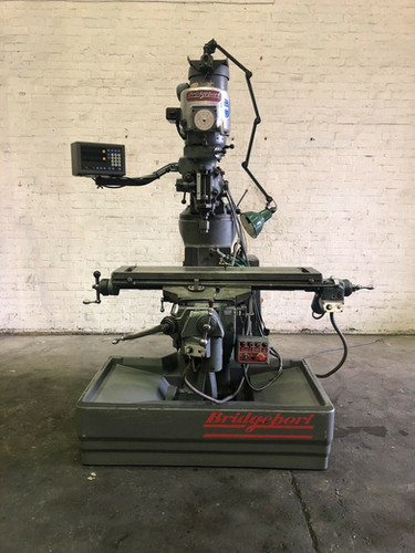 Bridgeport Variable Speed Vertical Turret Milling Machine, photo 1