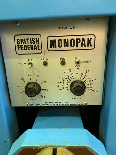 British Federal 25kva Spot Welder, photo 6