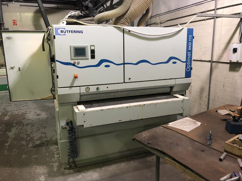Butfering Optimat SKO 113 Wide Belt Sander
