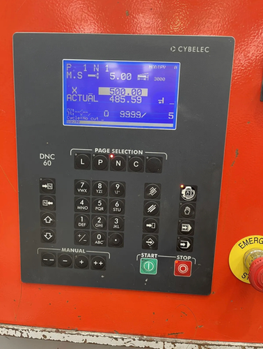 Bystronic ByShear VR6.5/4100 CNC Sheet Metal Guillotine, photo 2