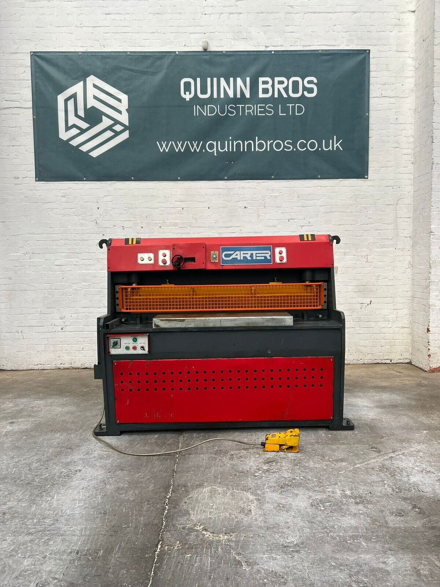 Carter 6mm Sheet Metal Guillotine