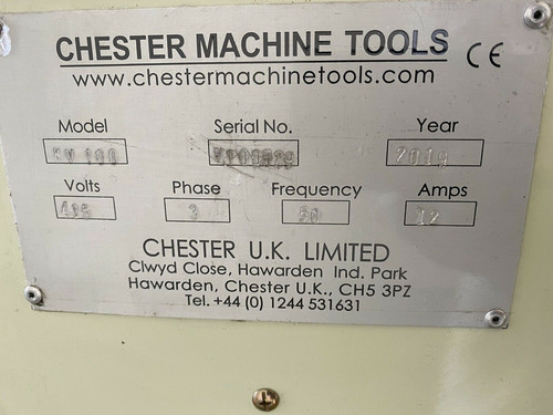 Chester KV100 Vertical Bandsaw, photo 8