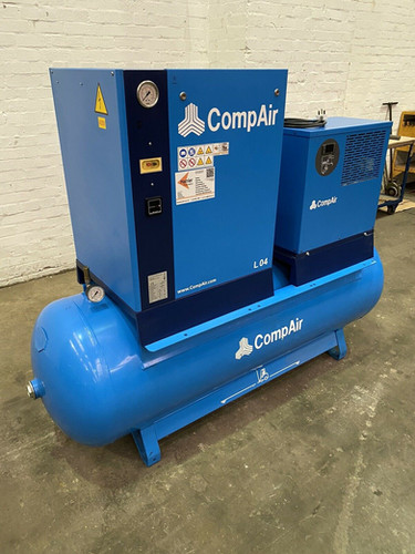 Compair L04 Receiver Mounted Rotary Screw Compressor, photo 2