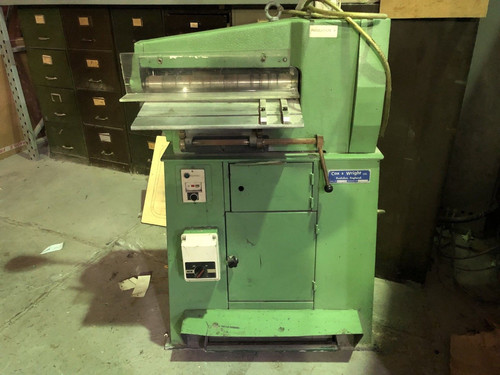 Cox & Wright Roller Slitter 500mm, photo 1