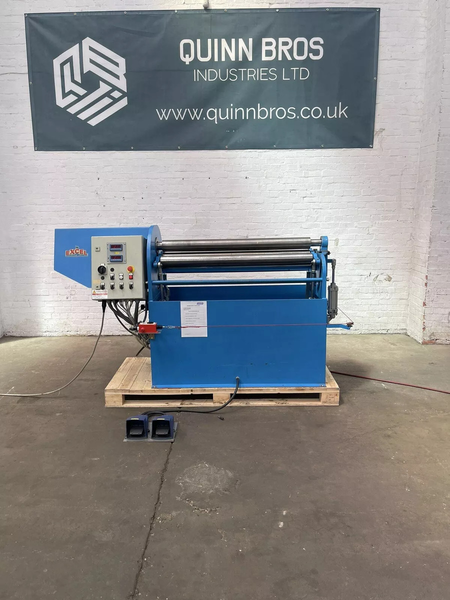 DAVI Promau MCA 1213 Powered 4 Roll Pyramid Bending Rolls
