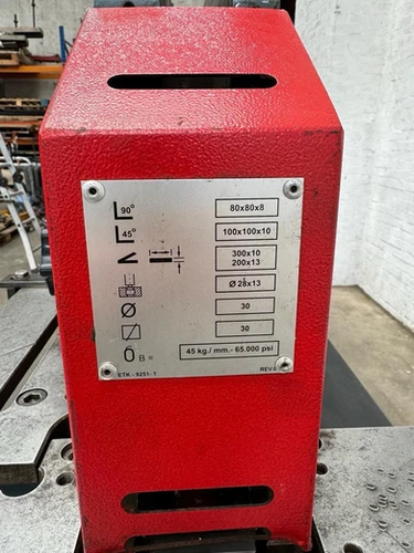 Durmazlar IW45 Hydraulic Universal 5 Station Ironworker, photo 8
