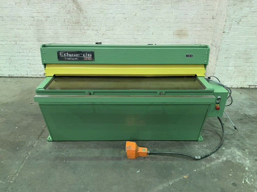 Edwards 1500mm Powered Sheet Metal Guillotine, photo 1