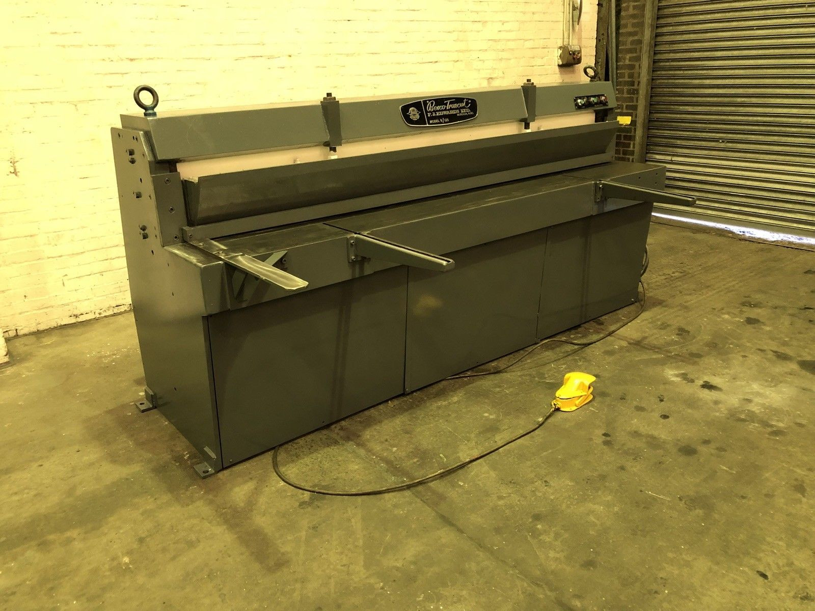 Edwards Besco Mechanical Guillotine