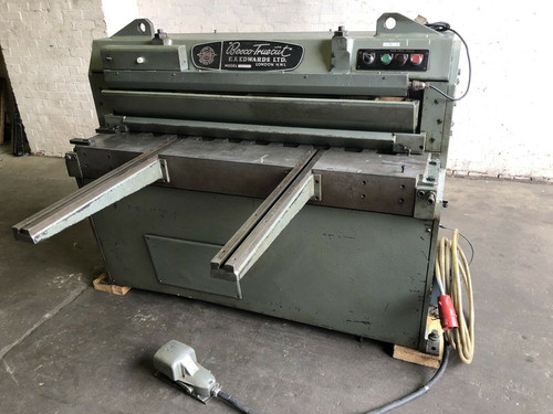 Edwards Besco Sheet Metal Guillotine, photo 2