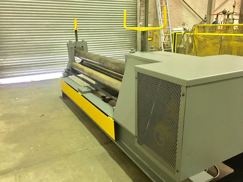 Edwards Dawson Powered Pyramid Bending Rolls, photo 2