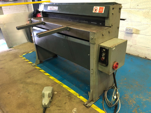 Edwards Minishear Mechanical Guillotine 1270 x 1.6mm, photo 3