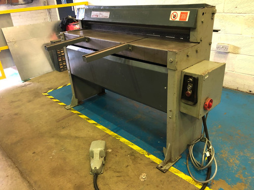 Edwards Minishear Mechanical Guillotine 1270 x 1.6mm, photo 7