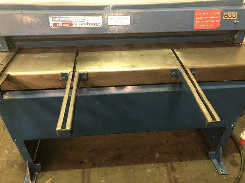Edwards Minishear Powered Guillotine. Capacity, photo 5
