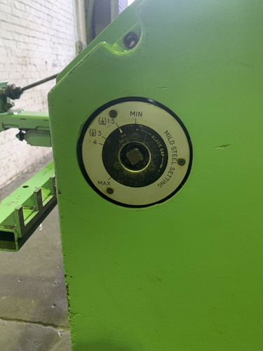 Edwards Pearson 3m Hydraulic Sheet Metal Guillotine, photo 5