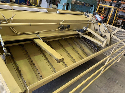 Edwards Pearson 3m Hydraulic Sheet Metal Guillotine, photo 7