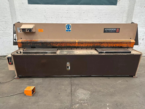 Edwards Pearson GE 3m x 6.5mm Hydraulic Sheet Metal Guillotine, photo 2