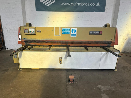 Edwards Pearson GE 3m x 6.5mm Hydraulic Sheet Metal Guillotine, photo 2