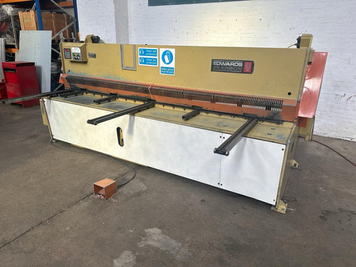 Edwards Pearson GE 3m x 6.5mm Hydraulic Sheet Metal Guillotine, photo 7