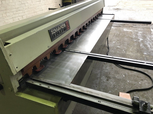 Edwards Pearson DD Sheet Metal Guillotine 2.5m x 3.5mm, photo 2