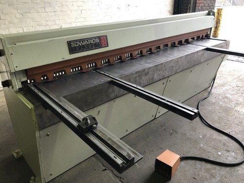 Edwards Pearson DD Sheet Metal Guillotine 2.5m x 3.5mm, photo 3