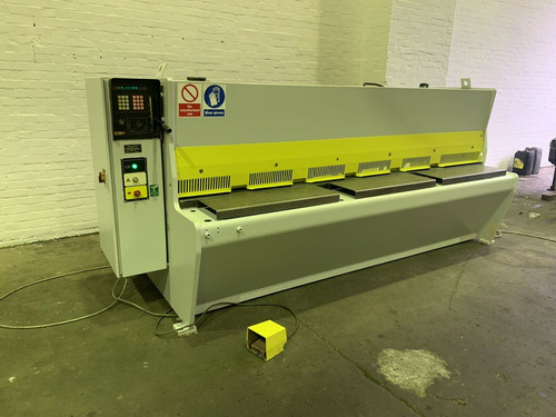 Edwards Pearson VE Shear Hydraulic Sheet Metal Guillotine